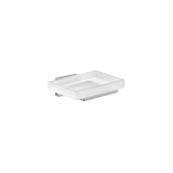 Gedy - porte savon cromall verre 11,5X10X3,8 cm réf 44111300200