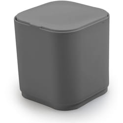 Gedy - 63080800300 seventy Papelera De Mesa Con tapa Gris - ref: 63080800300