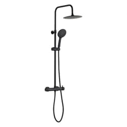 GYSC1025160 star plus Grifo Monomando Gran Ducha Telescópico Negro Mate - ref: GYSC1025160 - Gedy