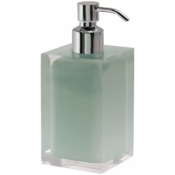 Dosificador Verde Menta de la colección RAINBOW fabricado por Gedy . Capacidad de 210ml";Válvula metálica Colección: RAINBOW  ...