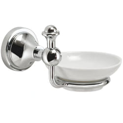 Gedy - Sapho Gedi Nevis - Porte-savon, céramique / chrome NV1113