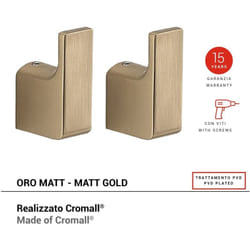 Gedy - PI278800000 pirenei Percha Oro Mate - ref: PI278800000