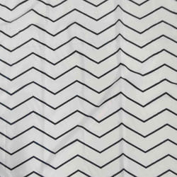 Gedy - TTE13662400 Cortina 240X200 cm Blanco-Negro - ref: TTE13662400