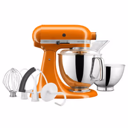 KitchenAid Artisan, 4,8 L, Orange, 58 tr/min, 220 tr/min, 58 tr/min, Batteur, Pétrisseur, Mélange