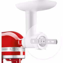 KitchenAid 5KSMCCA, Accessoire pour presse à biscuits, Acier inoxydable, Blanc