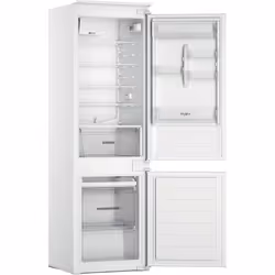 Whirlpool Réfrigérateur congélateur encastrable - WHC18D021A1 SF FR, 268 L, SN-T, 34 dB, 4 kg/24h, E, Blanc