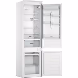 Whirlpool Réfrigérateur congélateur encastrable - WHC20D011B1 FR, 300 L, SN-T, 9 kg/24h, D, Nouvelle zone compartiment, Blanc