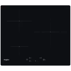 Whirlpool WS Q3860 NE, Noir, Intégré, 59 cm, Plaque avec zone à induction, Verre-céramique, 3 zone(s)