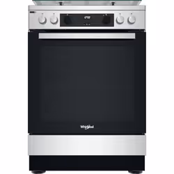 Whirlpool Cuisinière - WS68G8CCXT/E/1, Cuisinière, Acier inoxydable, Rotatif, Tactile, Acier inoxydable, Devant, Électronique