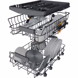 Whirlpool WH6IC11BS7LSA0 Entièrement intégré 11 couverts C - Vue supplémentaire 8