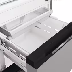 Whirlpool WHKF6352X5E réfrigérateur-congélateur Pose libre 351 L D Argent - Vue supplémentaire 6