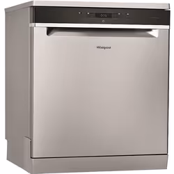 Whirlpool WFC 3C26 P X, Pose libre, Taille maximum (60 cm), Acier inoxydable, Noir, Acier inoxydable, Boutons, 1,3 m