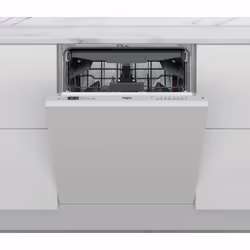 Whirlpool WIC 3C26 F, Semi-intégré, Taille maximum (60 cm), Argent, 1,3 m, 1,55 m, 1,5 m