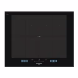 Whirlpool SMP 658C/BT/IXL, Noir, Intégré, 65 cm, Plaque avec zone à induction, iXelium, 4 zone(s)