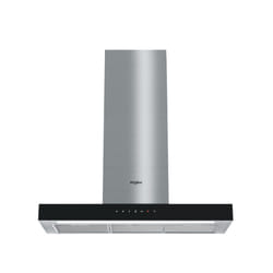 Whirlpool WHBS 92F LT K Montée au mur Noir, Acier inoxydable 750 m³/h A