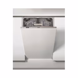 Whirlpool WSIO 3T223 PE X, Entièrement intégré, Compact (45 cm), Acier inoxydable, 1,3 m, 1,55 m, 1,5 m