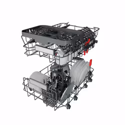 Whirlpool WSFO 3T223 PC X Pose libre 10 couverts E - Vue supplémentaire 10