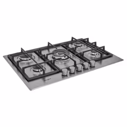 Whirlpool GMR 7522/IXL Acier inoxydable Intégré 73 cm Gaz 5 zone(s)