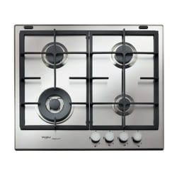 Whirlpool GMR 6422/IXL Acier inoxydable Intégré 59 cm Gaz 4 zone(s)