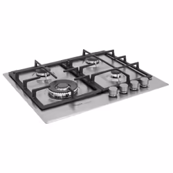 Whirlpool GMR 6422/IXL Acier inoxydable Intégré 59 cm Gaz 4 zone(s)