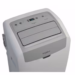 Whirlpool PACW212CO Climatiseur portatif 51 dB Gris, Blanc