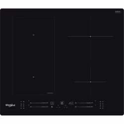 Whirlpool WL S7960 NE, Noir, Intégré, 60 cm, Plaque avec zone à induction, Vitrocéramique, 4 zone(s)