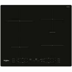 Whirlpool WB B8360 NE, Noir, Intégré, 59 cm, Plaque avec zone à induction, Verre-céramique, 4 zone(s)