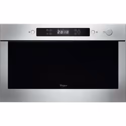 Whirlpool AMW 423/IX, Intégré, 22 L, 750 W, Boutons, Noir, Acier inoxydable, Électronique
