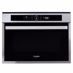 Whirlpool AMW 509/IX, Intégré, Micro-onde combiné, 40 L, 900 W, Rotatif, Tactile, Acier inoxydable
