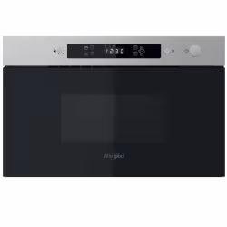 Whirlpool Microwaves, Intégré, Micro-onde simple, 22 L, 750 W, Boutons, Acier inoxydable