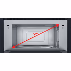 Whirlpool AMW770NB Micro-ondes grill encastrable 31 L 1000 W Noir, Inox - Vue supplémentaire 4