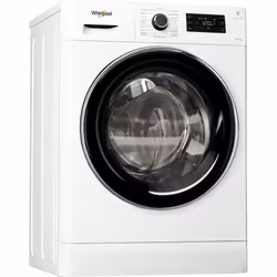 Whirlpool Lavante séchante posable - FWDG97168BXFR, Charge avant, Pose libre, Blanc, Gauche, Noir, Argent, Rotatif