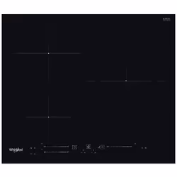 Whirlpool WS S6360 BF, Noir, Intégré, 60 cm, Plaque avec zone à induction, Verre-céramique, 3 zone(s)