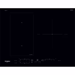 Whirlpool WL B3965 BF/IXL, Noir, Intégré, 65 cm, Plaque avec zone à induction, 3 zone(s), 3 zone(s)