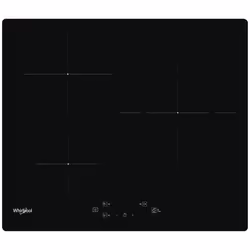 Whirlpool WS Q1160 NE, Noir, Intégré, 59 cm, Plaque avec zone à induction, Verre-céramique, 3 zone(s)