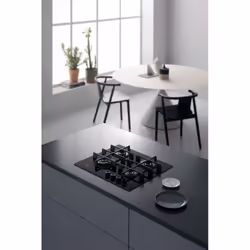 Whirlpool GOWL 628/NB FR Plaque de cuisson gaz 4 zones encastrable Noir - Vue supplémentaire 3