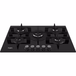 Whirlpool GOWL 728/NB plaque Noir Intégré Gaz 5 zone(s) - Vue supplémentaire 2