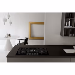 Whirlpool GOWL 728/NB plaque Noir Intégré Gaz 5 zone(s) - Vue supplémentaire 6