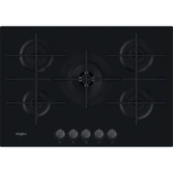 Whirlpool GOWL 758/NB FR plaque Noir Intégré 75 cm Gaz 5 zone(s)