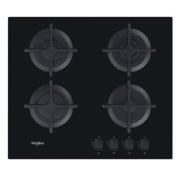 Whirlpool GOB 616/NB plaque Noir Intégré 59 cm Gaz 4 zone(s)