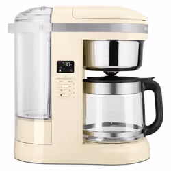 KitchenAid 5KCM1209EAC, Machine à café filtre, 1,7 L, Café moulu, 1100 W, Crème
