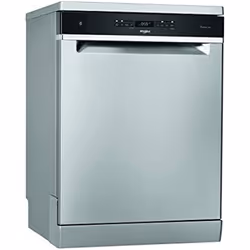 Whirlpool WFO 3O41 PL X, Pose libre, Taille maximum (60 cm), Acier inoxydable, Noir, Boutons, LED