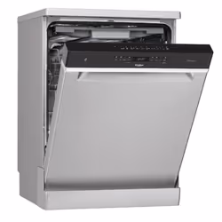 Whirlpool WFO3O33PLX, Semi-intégré, Compact (45 cm), 1,3 m, 1,5 m, 1,5 m, 14 couverts
