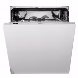 Whirlpool WIC3C33PE, Entièrement intégré, Taille maximum (60 cm), Argent, Boutons, froid, chaud, Acier inoxydable