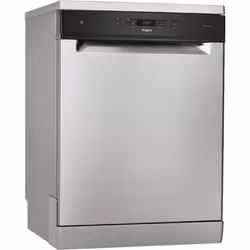Whirlpool WFC 3C33 PF X, Pose libre, Taille maximum (60 cm), Acier inoxydable, Noir, Tactile, 1,3 m