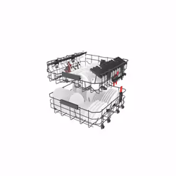 Whirlpool WFC 3C26 PF X Lave-vaisselle Pose libre 14 couverts E - Vue supplémentaire 12