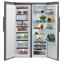 Whirlpool UW8 F2D XBI N 2 Congélateur vertical Pose libre 263 L E Acier inoxydable