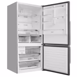 Whirlpool W84BE 72 X 2 réfrigérateur-congélateur Pose libre 588 L E Acier inoxydable