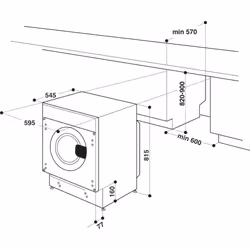 Whirlpool BI WDWG 751482 EU N