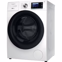 Whirlpool Lave-linge hublot posable 8kg Supreme Silence - W8W846WBFR -, Charge avant, 8 kg, B, 72 dB, 1400 tr/min, A
